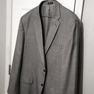 Jones New York Men Light Gray Blazer  46R